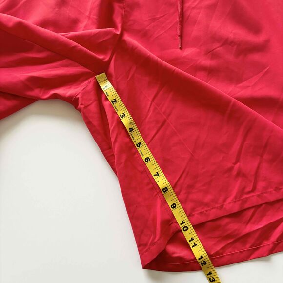 Under Armour Heatgear Mens Red Drawstring Logo Boardshorts Size 38 Summer Casual - Picture 9 of 10